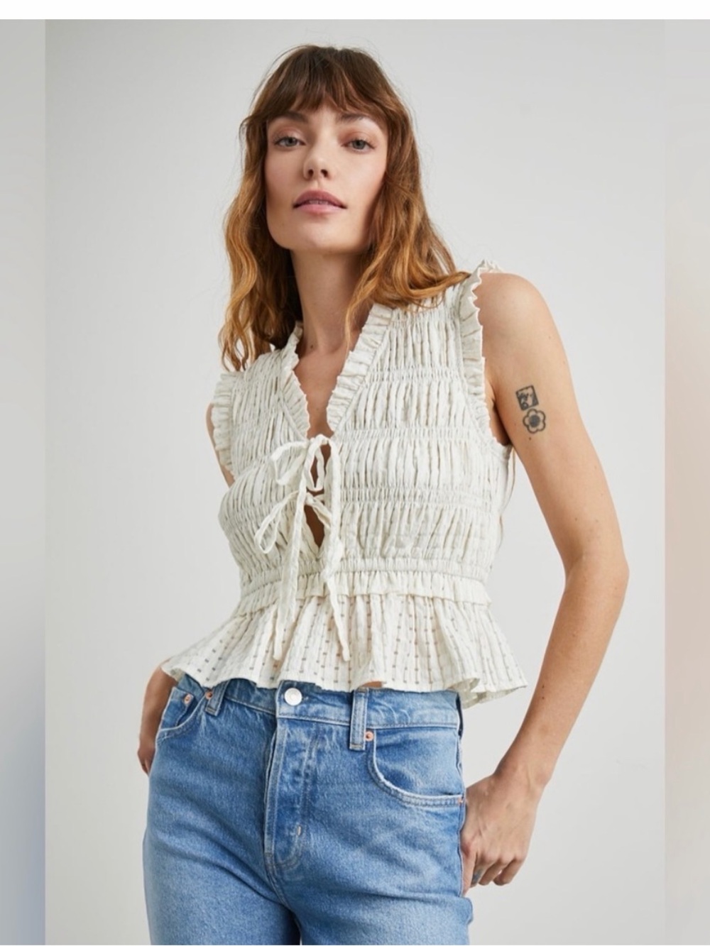 Rails Martine Seersucker tank
